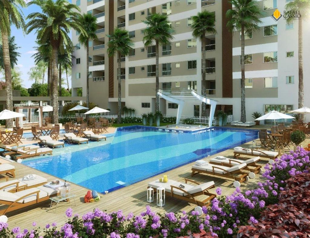 Apartamento Novo Frente Mar Com Piscina Em Home Club Penha  Exterior foto
